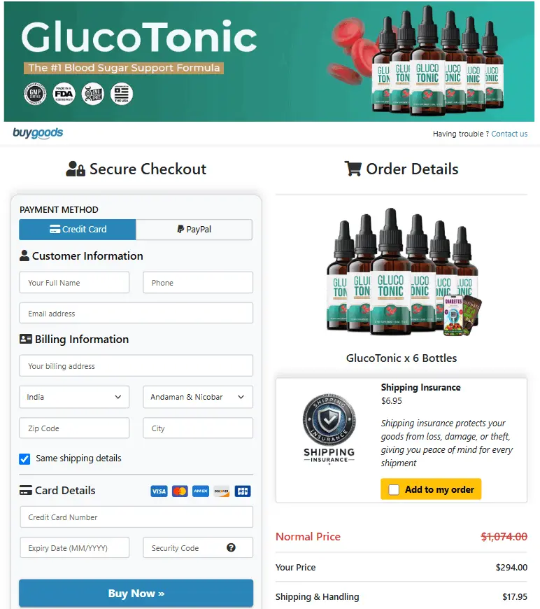 glucotonic buy